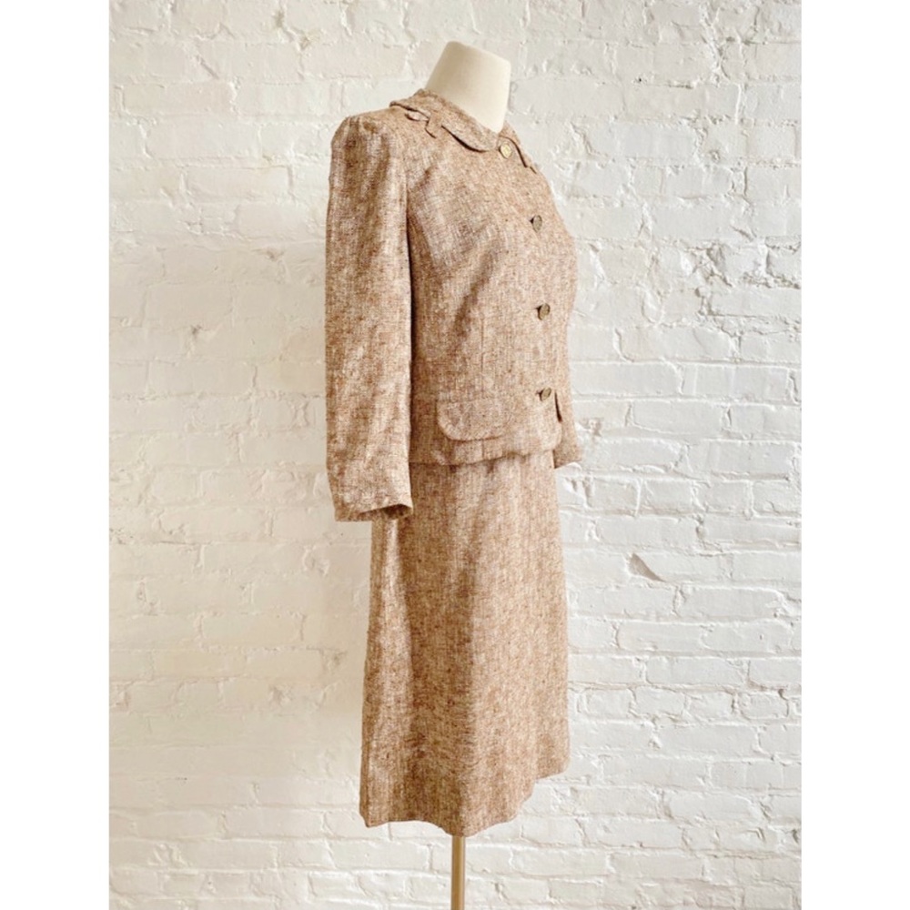 Vintage 1960s Two Piece Jacket & Skirt Set